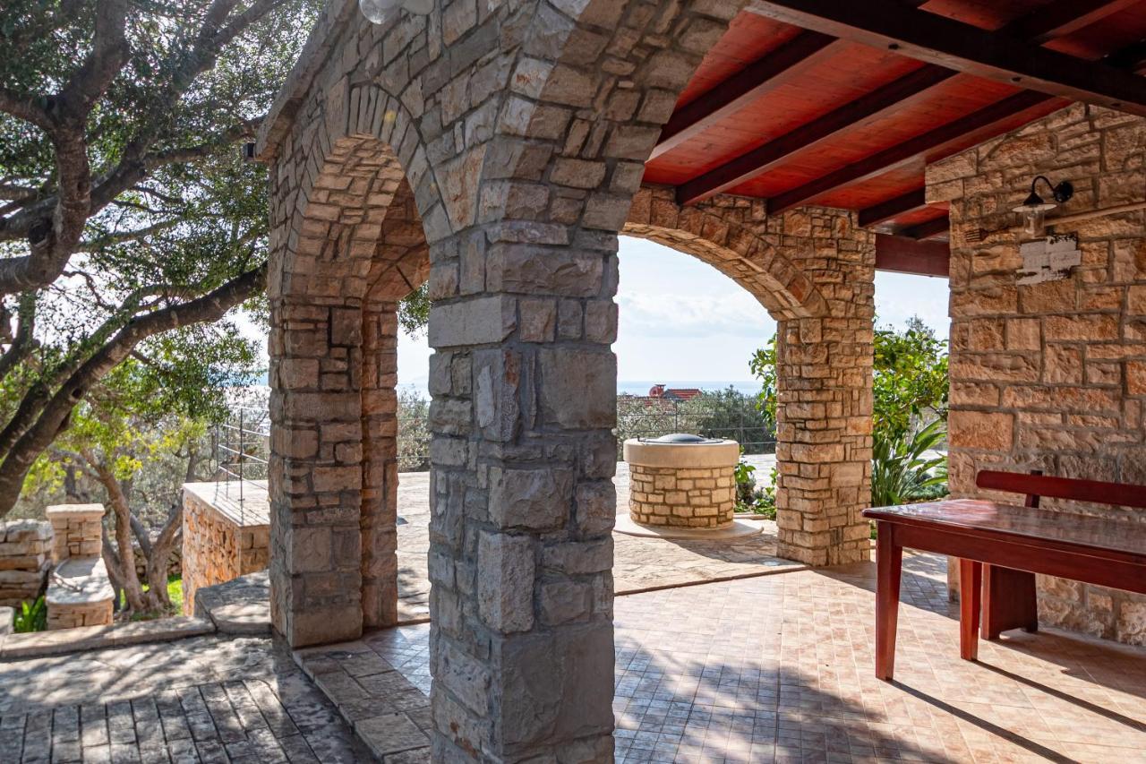 Vila Stone House San Pelegrin Vela Luka Exteriér fotografie